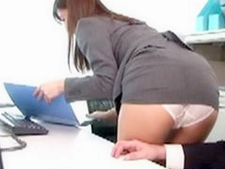Nippon MILF's Sex Toy Sale Causes Hot Office Romp with Tokyo Colleague's Big Dick