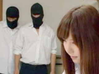Japanese schoolgirls go wild with fucking in their teacher's office with nipple play and XXX movies on their phones from Tokyo.